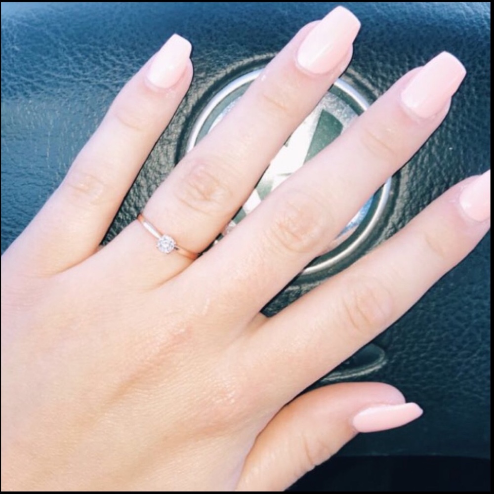 1/4 karat diamond ring